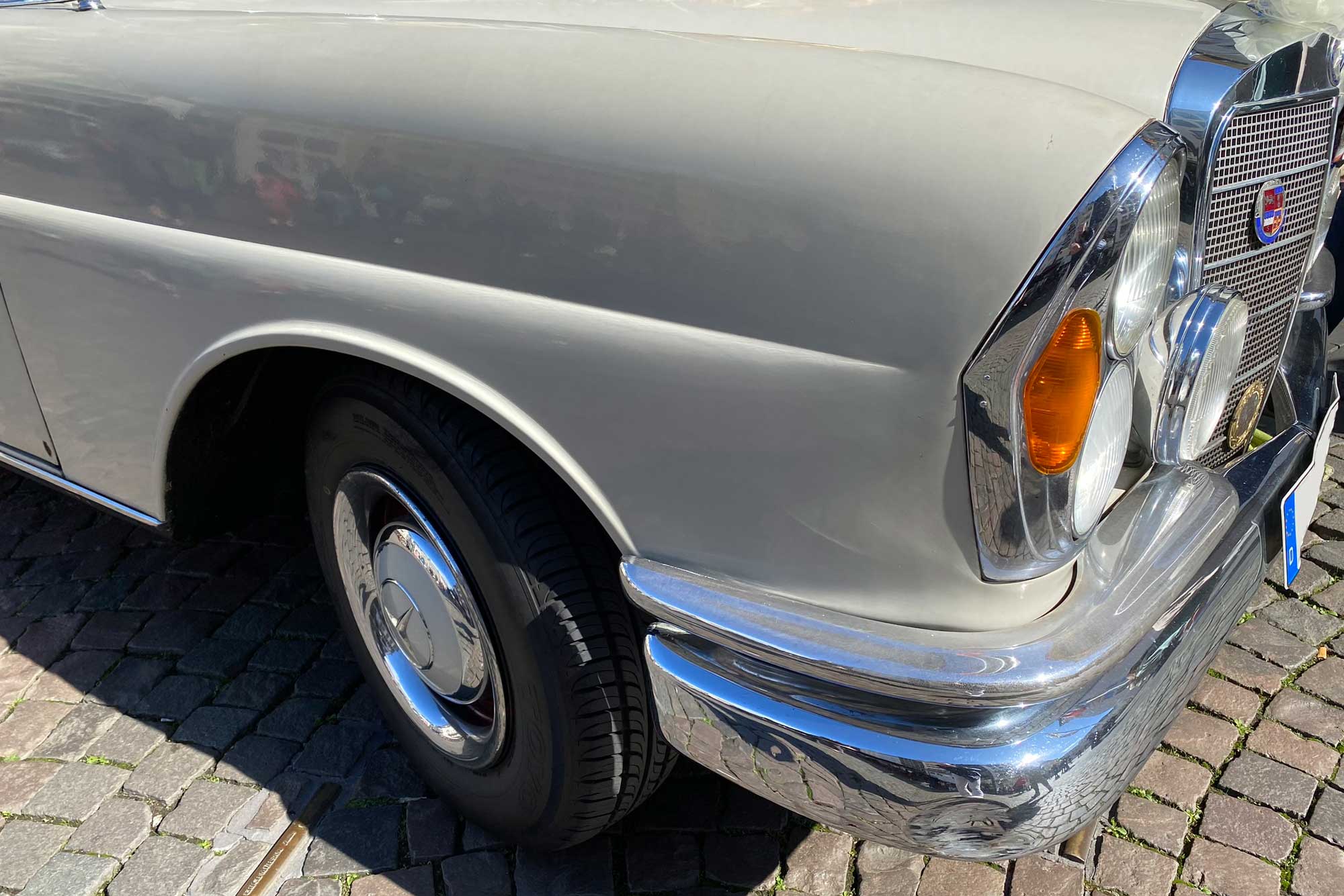 Lackierung Mercedes Oldtimer Autoglas Allendorf